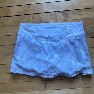 lululemon athletica White Mini Skirt